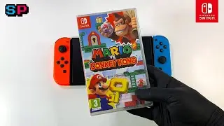 Mario vs. Donkey Kong Unboxing + Gameplay on Nintendo Switch OLED