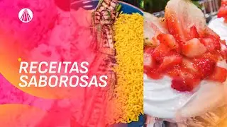 PÃO DE AZEITONA E BACON | PEIXE AO CURRY | PAVLOVA | Sabor de Vida
