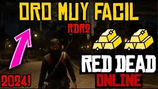 Como CONSEGUIR ORO en Red Dead Redemption 2 Online - Dinero y Oro Muy Facil y Super Rapido - RDR2