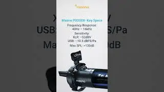 MAONO PD200X USB/XLR Dynamic Microphone &ndash; Professional Podcast, Streaming & Studio Audio Mic