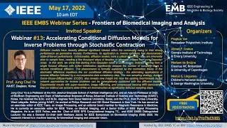 Webinar #13: Accelerating Conditional Diffusion Models for Inverse Problems - Prof. Jung Chul Ye