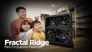 Fractal Design Ridge &mdash; сборка корпуса Mini ITX для компактного компьютера Minecraft (ПК)