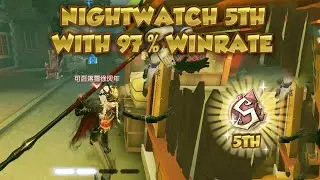 (5th Nightwatch) Nightwatch 5th With 97% Winrate | Identity V | 第五人格 | 제5인격 | アイデンティティV