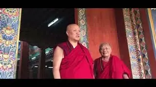 Sangye Nyenpa Rinpoche at 16th Karmapa&rsquo;s Monastery in Bhutan.