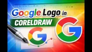 Make Google Logo in CorelDRAW | Step by Step Logo Design Tutorial