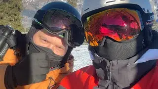 What Learning to Ski at 40 Really Looks Like (Swiss Alps)