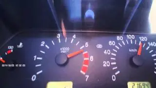 ВАЗ 2115 Реальный разгон с 0 до 100 км/час. Полный сток.
