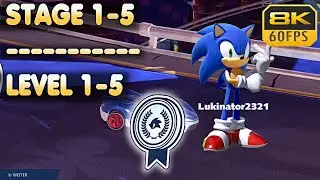Team Sonic Racing | Stage 1-5 Platinum Medal | Roulette Road Daredevil