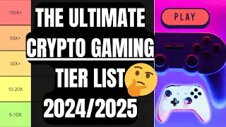THE ULTIMATE CRYPTO GAMING TIER LIST - 2024/2025 🎮🚀 #tierlist #gamefi #altseason