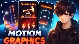How to Create Motion Graphics in 2 Minutes (FREE & Easy Tutorial) 🔥