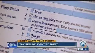Tax refund identity theft