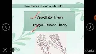 Lecture of Dr. AYesha Fazal on Topic Topic: local control of blood flow. Part I