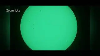 Soleil -  Explore Scientific 127 ED - 4 janvier 2025
