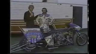Russ Collins Honda Double Top Fuel Motorcycle