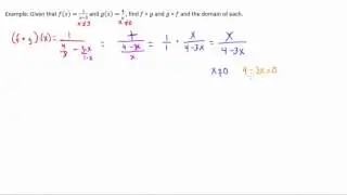 Composition of Functions, Example 3