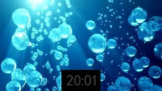 20 minute Bubble Timer with Relaxing Background Music
