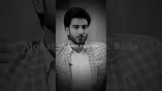 Dobara Nahi Ki ? 💔 #explorepage #amaansaswrites #dard #mohabbat #imranabbas #firstlove