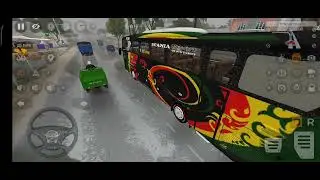Bussid || Simulator. Jalur Aceh Medan Mengunakan Bus Rasta Mania Yang sangat mewah dengan Scania.