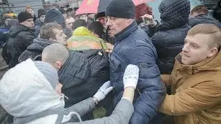 Бой за Курапаты: нязломны Дашкевіч і адважны Пальчэўскі | Защита Куропат. Драки и задержания