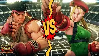 Street Fighter V Champion Edition: RYU VS CAMMY