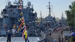 Marinefest in Swinoujscie, Polen 29.06.2024
