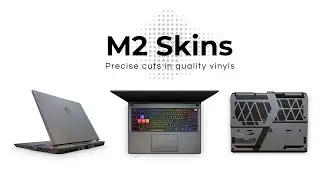 M2Skins MSI Vector 16 HX AI (2025) Pro Kit DIY Install