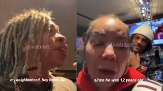 FULL FOOTAGE: T.I. & his son King Harris Fight at Falcons game