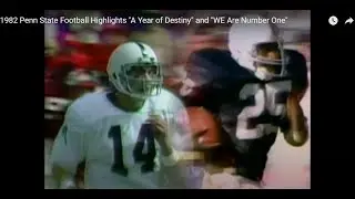 1982 Penn State Football Highlights 