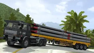 SHARE MOD NISSAN DIESEL V10 TRAILER PAKU BUMI BY SETIAWAN RAMADHAN TERBARU BUSSID 