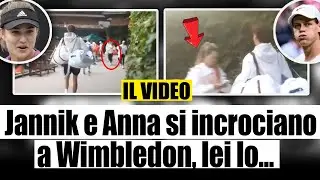 Jannik Sinner e Anna Kalinskaya si incrociano a Wimbledon: 
