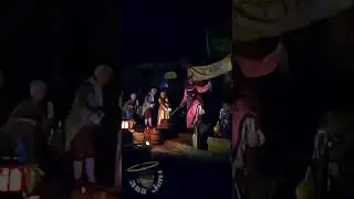 Pirates of the Caribbean at Disney World's Magic Kingdom during Christmas #shorts