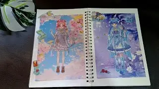 Temani aku yuk buat album DIY Dress Up Decorration  😍🥰🤩😘 [PART 2]