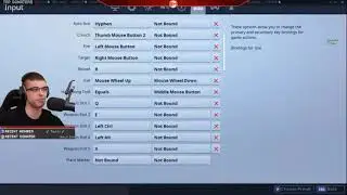 Nick Eh 30 Fortnite Key binds | watch at 0.75x speed or pause the video|