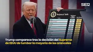 🔴 DIRECTO | Trump comparece tras la decisi&oacute;n del Supremo de EEUU de tumbar la mayor&iacute;a de aranceles