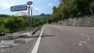 寒霞渓ヒルクライム南ルート【寒霞渓】【小豆島】【香川県】【ロードバイク】