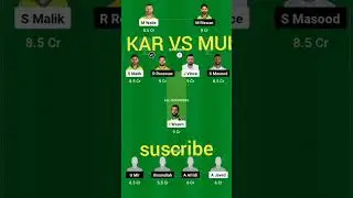 KAR VS MUL today match PRECTION