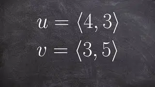 How to find the angle between two vectors