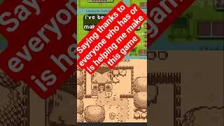 thanks for helping me make a game #indiegame #pixelart #gaming #asian