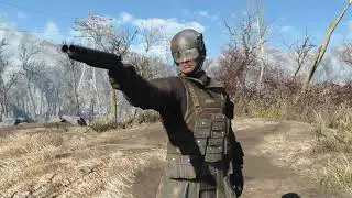 Fallout 4 - Synth Guard Helmet with Animated Visor