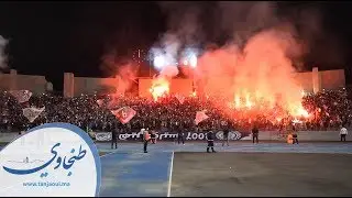 احتفالية وكراكاج الجماهير الطنجاوية في مباراة اتحاد طنجة و سريع وادي زم