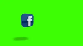 Green screen social media lower Third