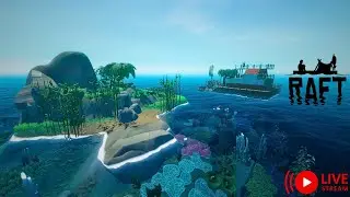 Surviving the Unknown Waters | Day 6 Raft Survival Gameplay | Solo | Live