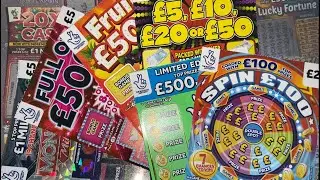 Scratchcards from The National Lottery © (232)
