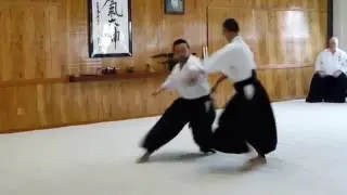 Aikido - Ben Wickre - Sandan Test - Empty Hand