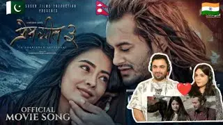 MAYA KO GAUN - PREM GEET 3 || Pradeep Khadka, Kristina Gurung | Pakistani Reaction