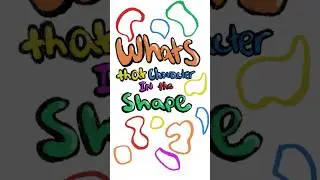 What's that Character in the Shape? Ep. 22 #characterdesign #artchallenge #art #drawing