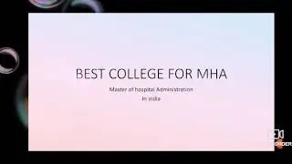 Best college for MHA |part-3