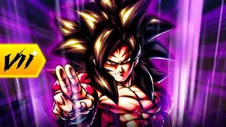 👿¡PUÑO del DRAGÓN FURIOSO! GOKU SUPER SAIYAN 4 LF Dragon Ball Legends