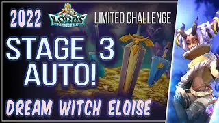 Lords Mobile - Dream Witch Eloise Limited Challenge Saving Dreams Stage 3 auto mode 2022