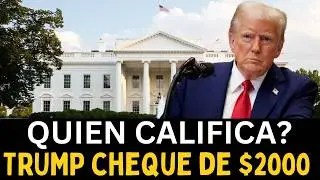 Trump anuncia nuevo cheque de $2000 - Nuevo est&iacute;mulo economico